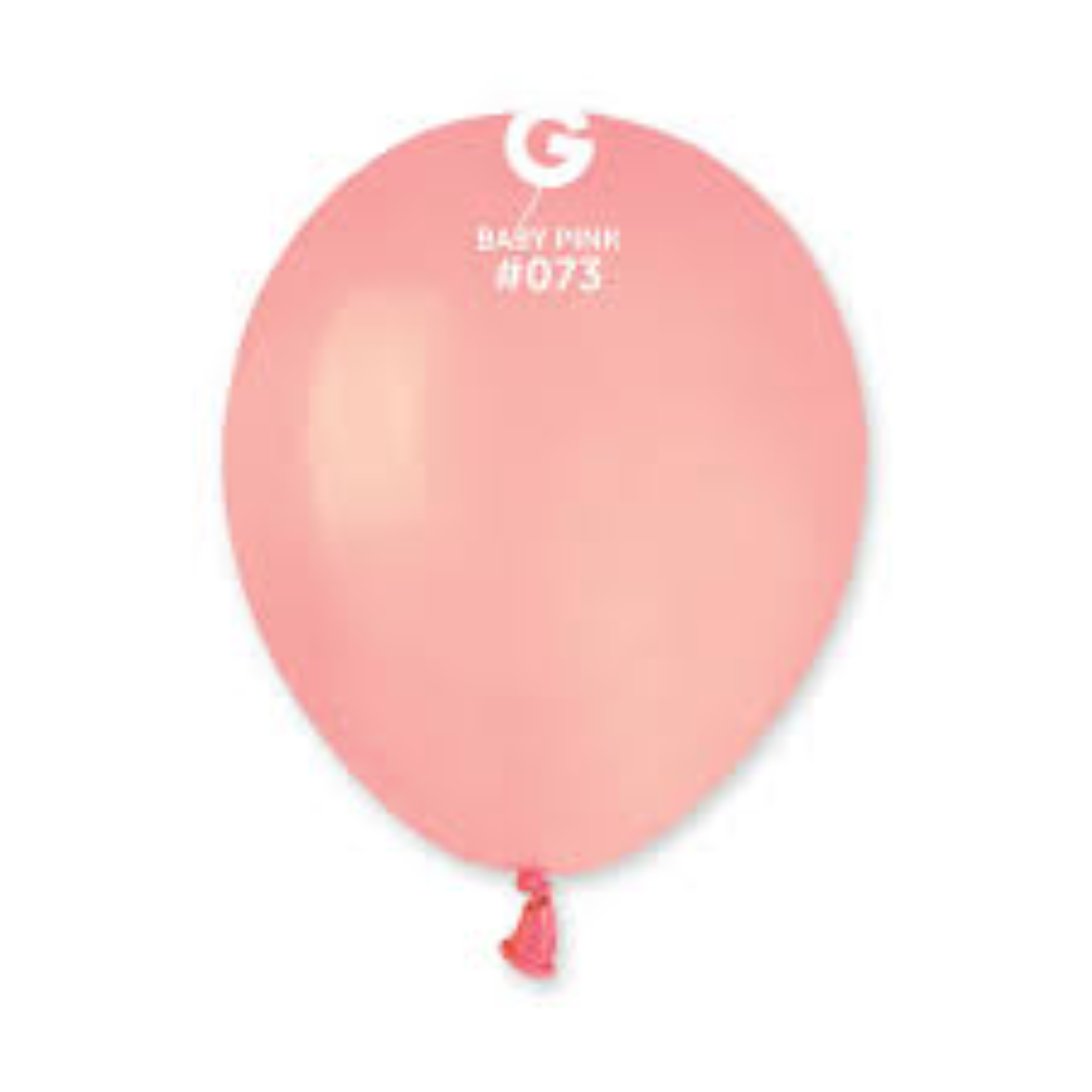 GEMAR BALLOON BABY PINK METALLIC 25CM 10''
